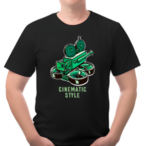 cinematic style fpv tshirt