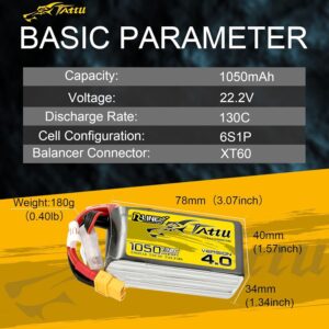 Tattu R-Line Version 4.0 1050mAh