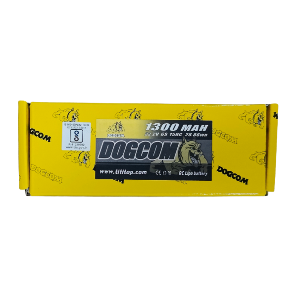 DOGCOM 6S 1300mAh 150C