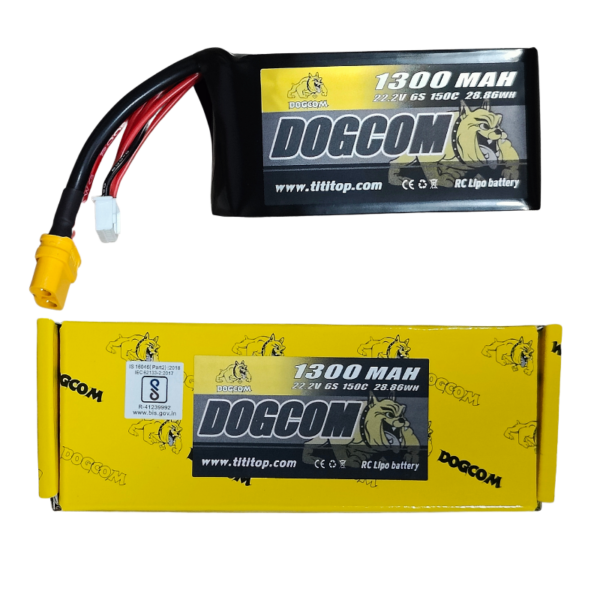 DOGCOM 6S 1300mAh 150C