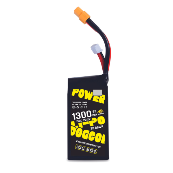 Dogcom 1300mAh 150C 6S