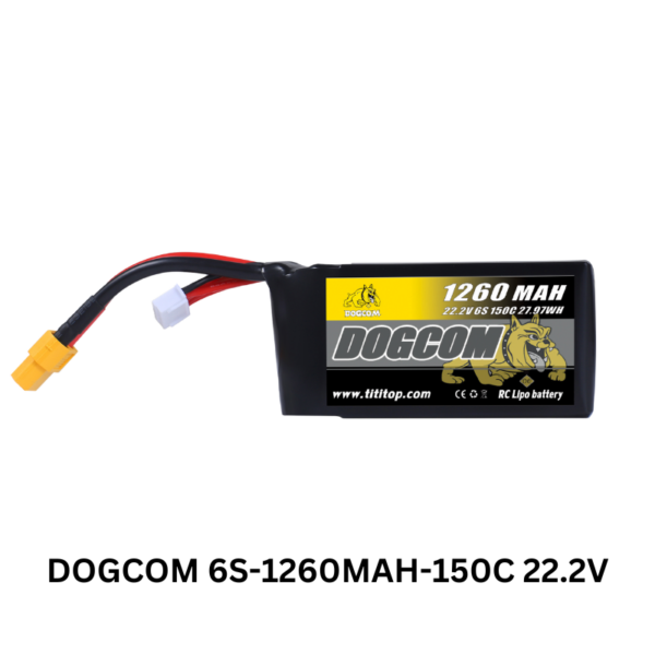 DOGCOM 6S 1260mAh 150c